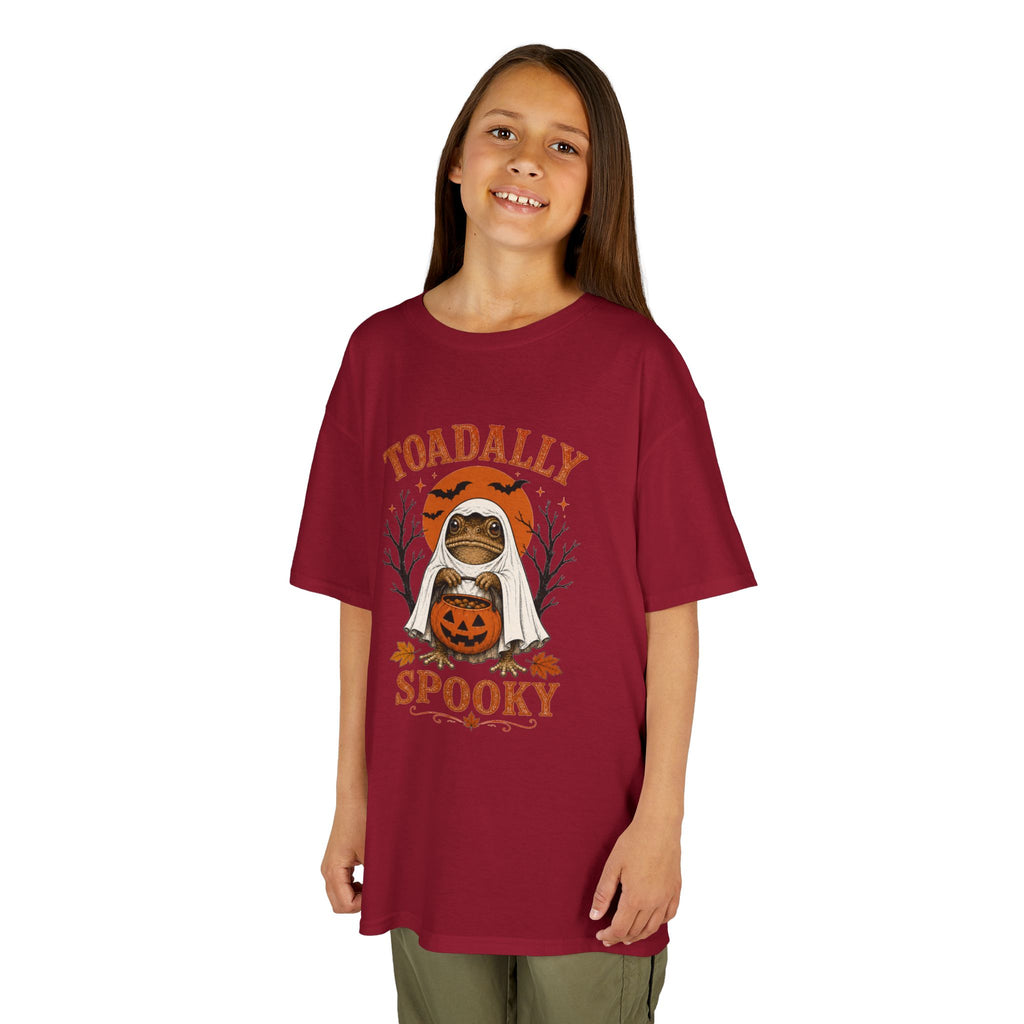 Kids T-Shirt — 'Toadally Spooky' Halloween Toad Costume Tee