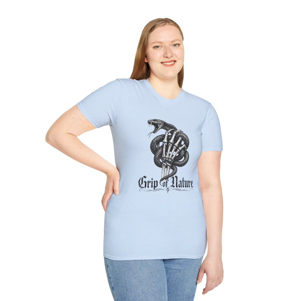 Snake Skeleton "Grip of Nature" T-Shirt