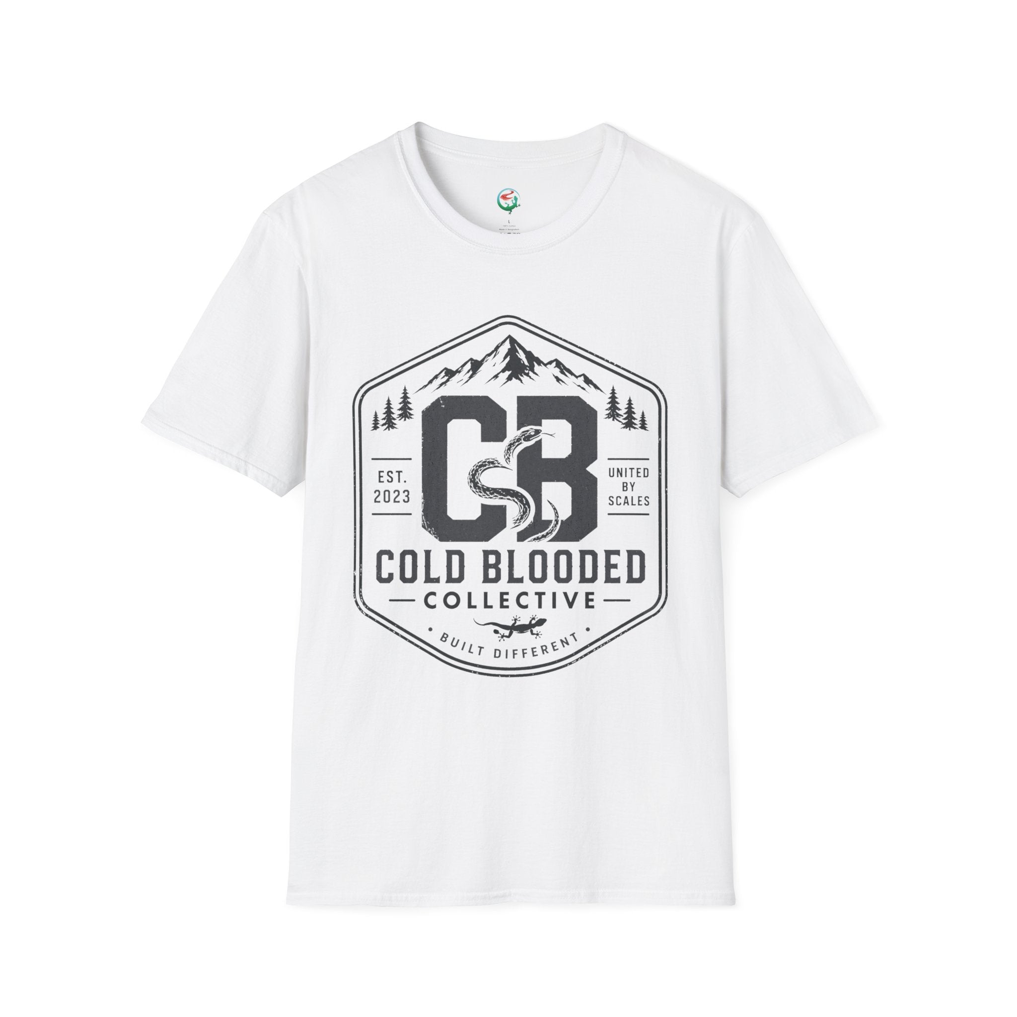 Cold Blooded Collective – Built Different Reptile Graphic T-Shirt