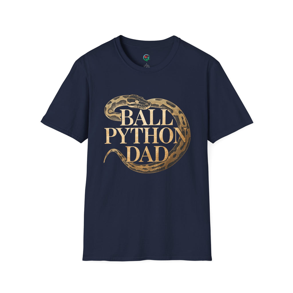 Ball Python Dad T‑Shirt — Vintage Snake Reptile Lover Tee