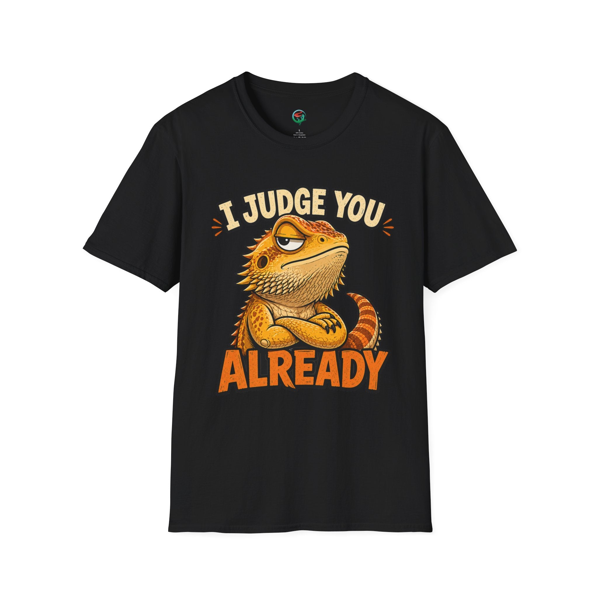 Bearded Dragon "I Judge You Already" T-Shirt