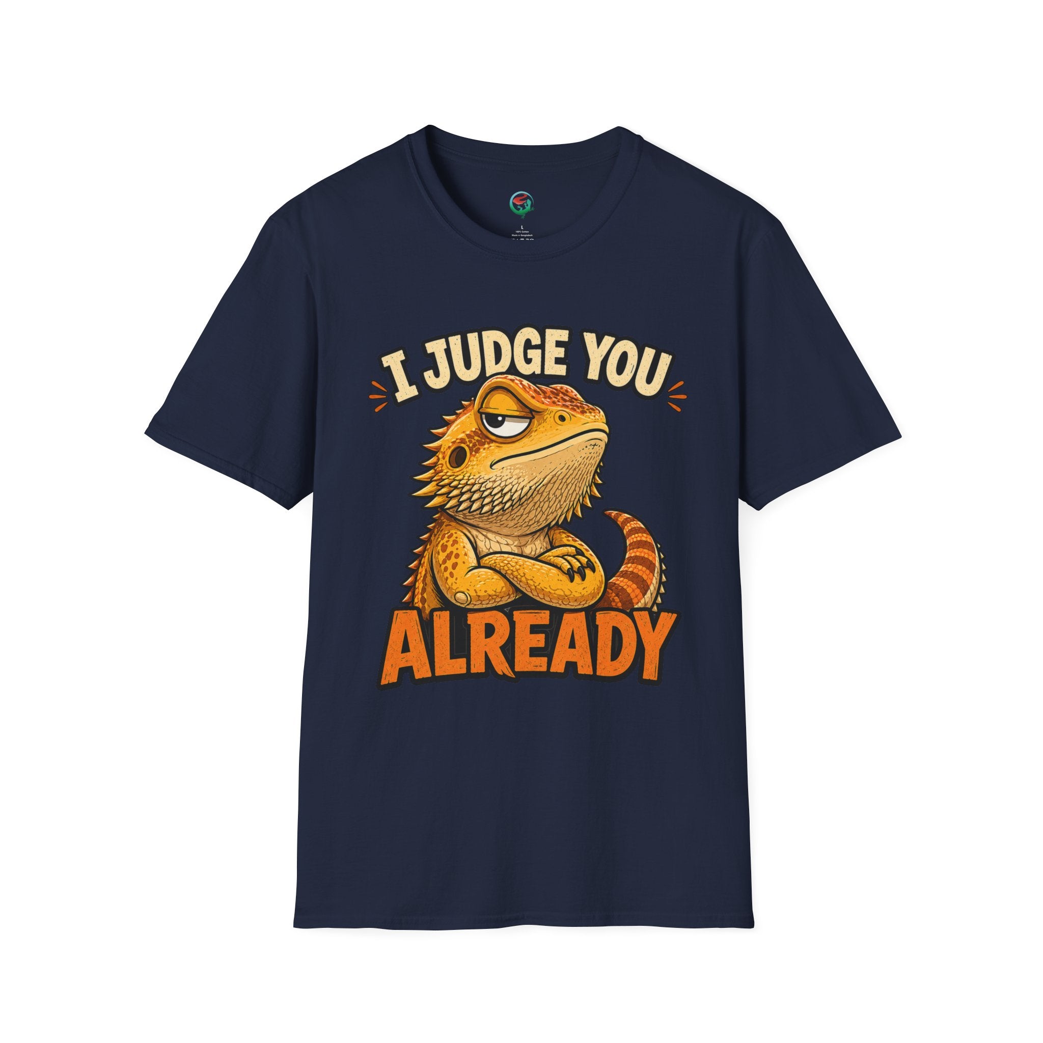 Bearded Dragon "I Judge You Already" T-Shirt