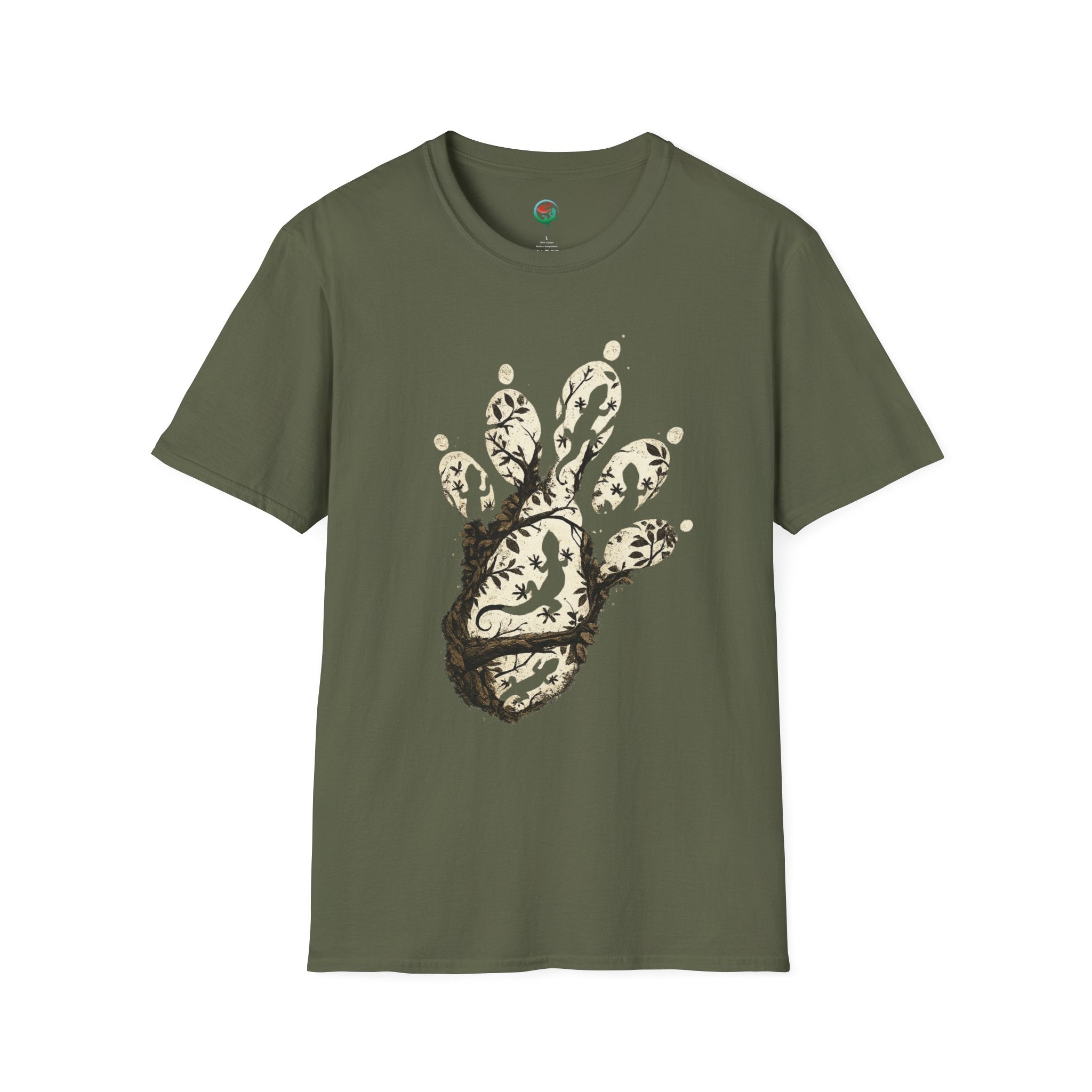 Gecko Foot Nature Graphic T-Shirt