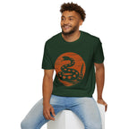 Vintage Rattlesnake Sunset Shirt | Western Snake Graphic Tee