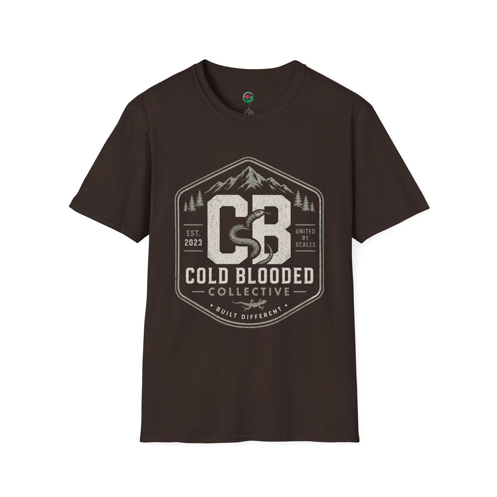 Cold Blooded Collective – Built Different Reptile Graphic T-Shirt