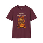 Pumpkin Bearded Dragon T-Shirt — Cute Fall Halloween Reptile Tee