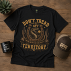 Don't Tread On My Territory T-Shirt — Western Rattlesnake Graphic