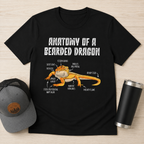 Anatomy of a Bearded Dragon T-Shirt