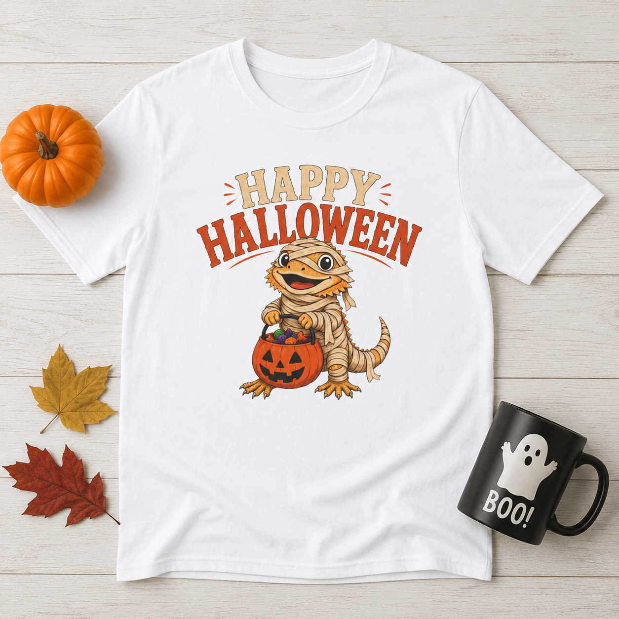 Happy Halloween Bearded Dragon T-Shirt
