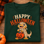 Kids "Happy Halloween" Bearded Dragon T-Shirt