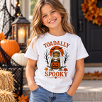 Kids T-Shirt — 'Toadally Spooky' Halloween Toad Costume Tee