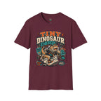 Tiny Dinosaur Energy Bearded Dragon Retro Graphic T-Shirt
