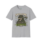 Socializing Exhausts Me T-Shirt — Funny Introvert Graphic Tee