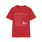 Rare Species Checklist – The Hunt Never Ends Reptile T-Shirt