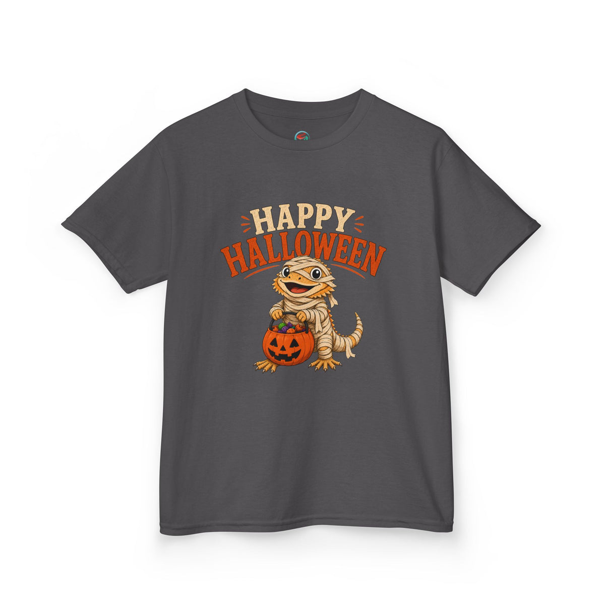 Kids "Happy Halloween" Bearded Dragon T-Shirt