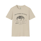 Jumping Spider T‑Shirt — "Cold Blooded Collective: Small But Not Afraid"