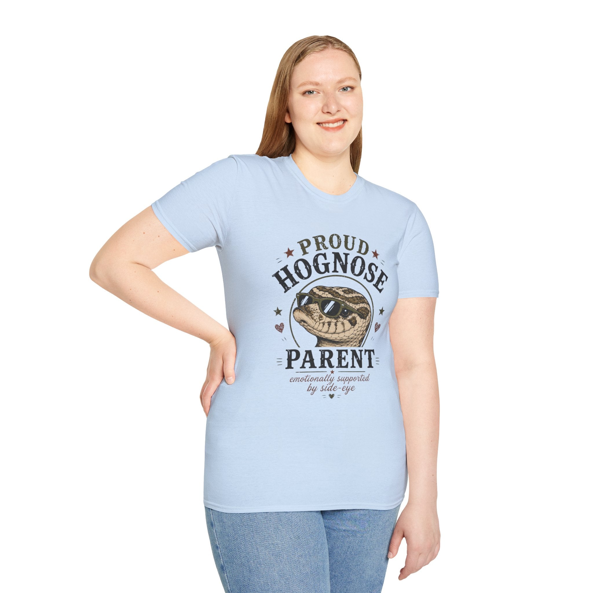 Hognose T-Shirt — "Proud Hognose Parent" Vintage Snake Lover Tee