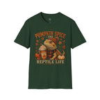 Pumpkin Spice and Reptile Life Shirt | Cute Bearded Dragon Fall Tee