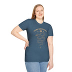 Cosmic Danger Noodle T-Shirt — Vintage Celestial Snake Tee