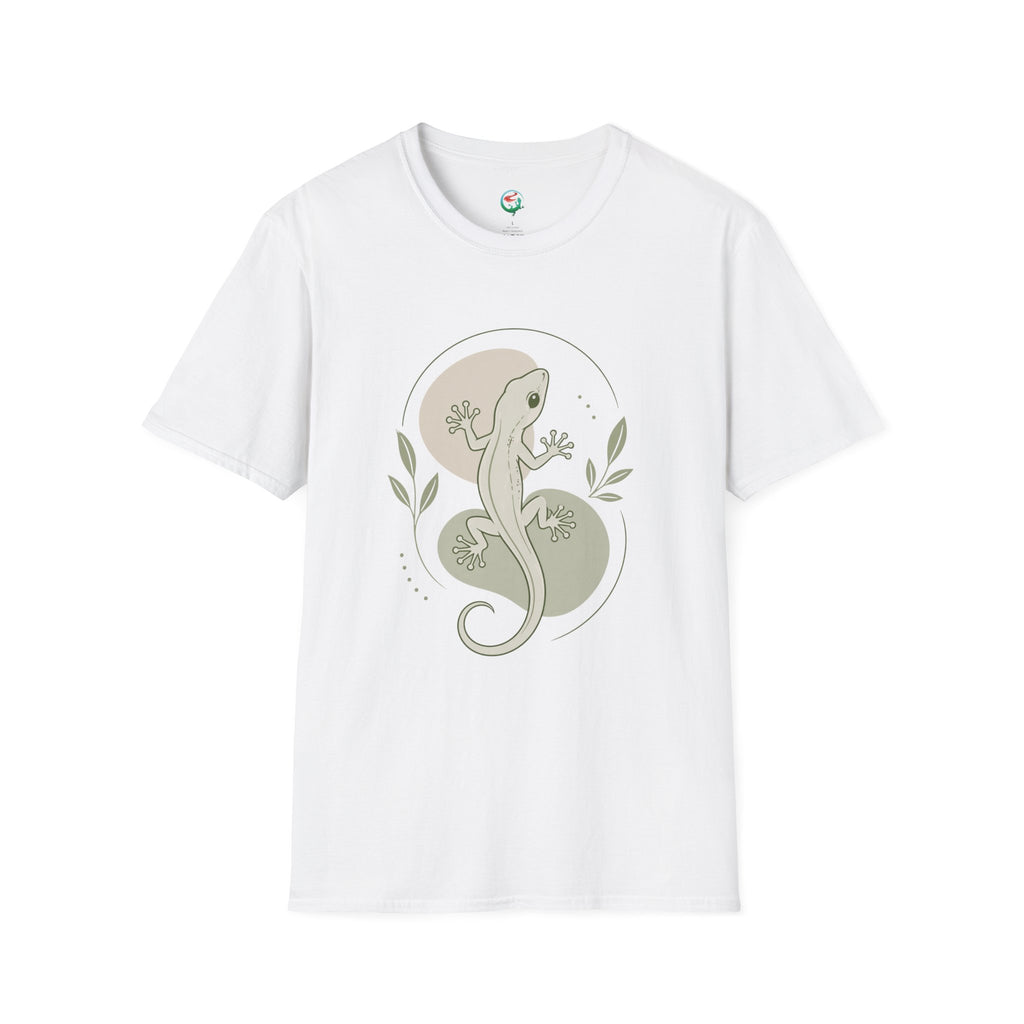 Lizard Graphic T-Shirt — Minimalist Gecko Nature Tee