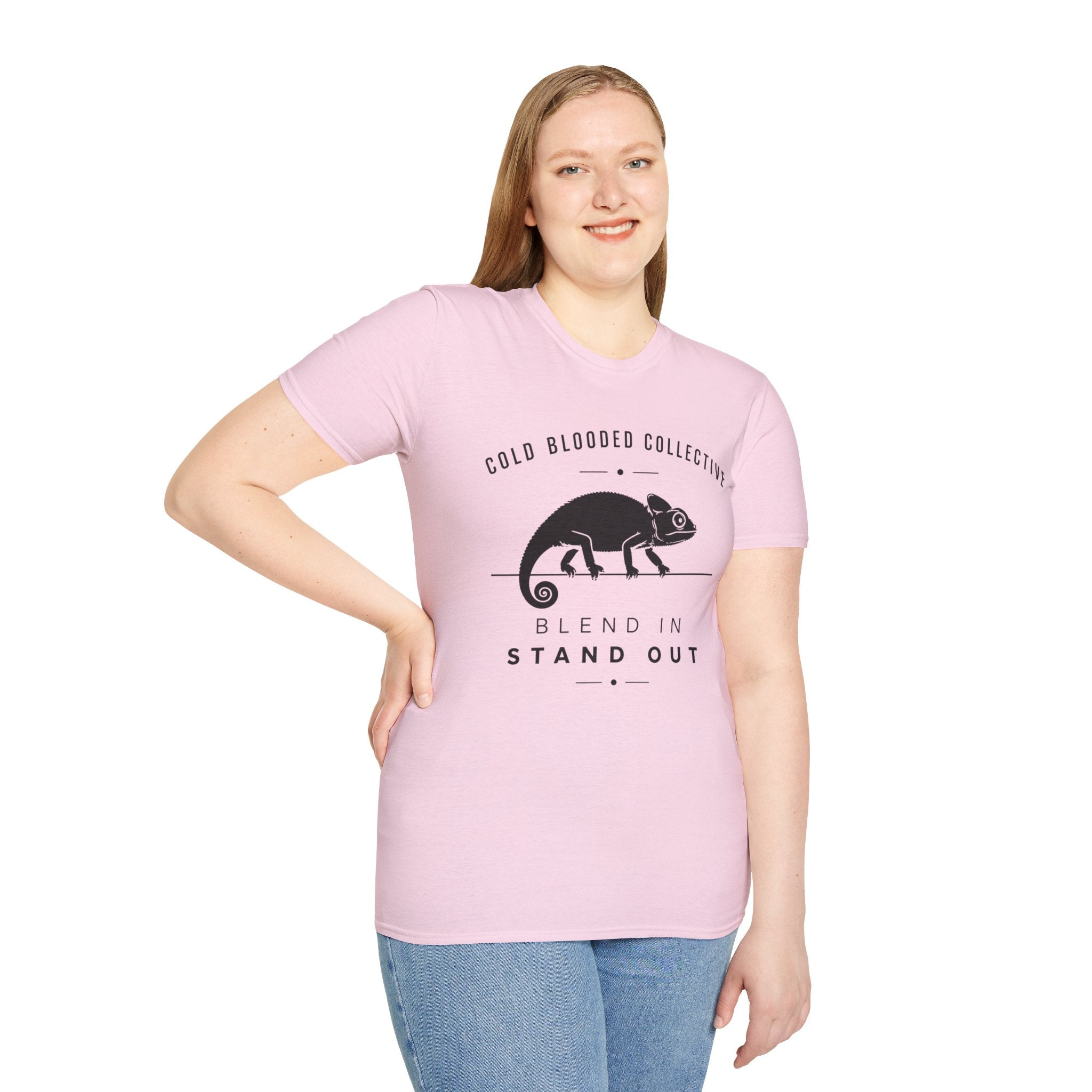 Chameleon 'Cold Blooded Collective' Graphic Tee — Blend In, Stand Out