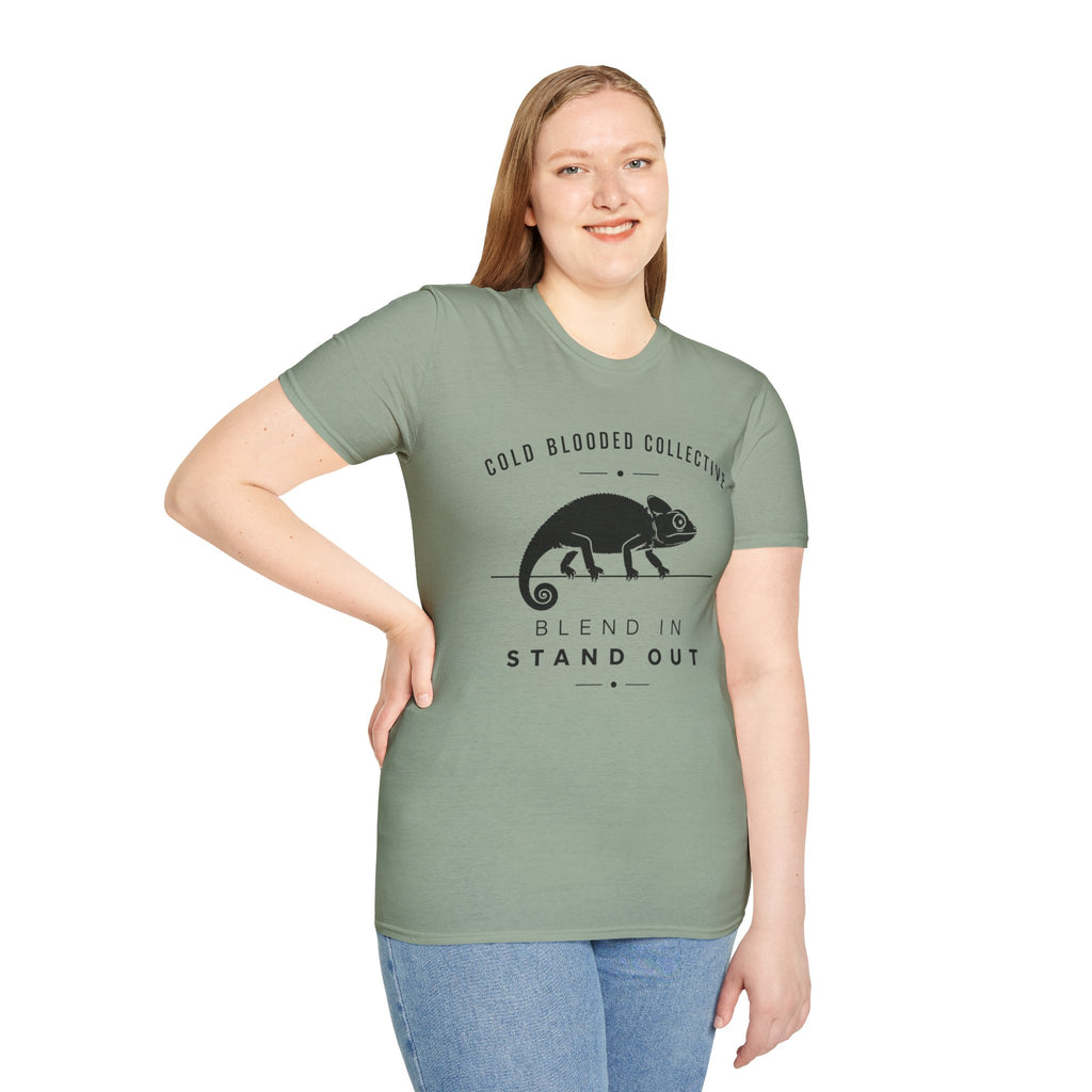 Chameleon 'Cold Blooded Collective' Graphic Tee — Blend In, Stand Out