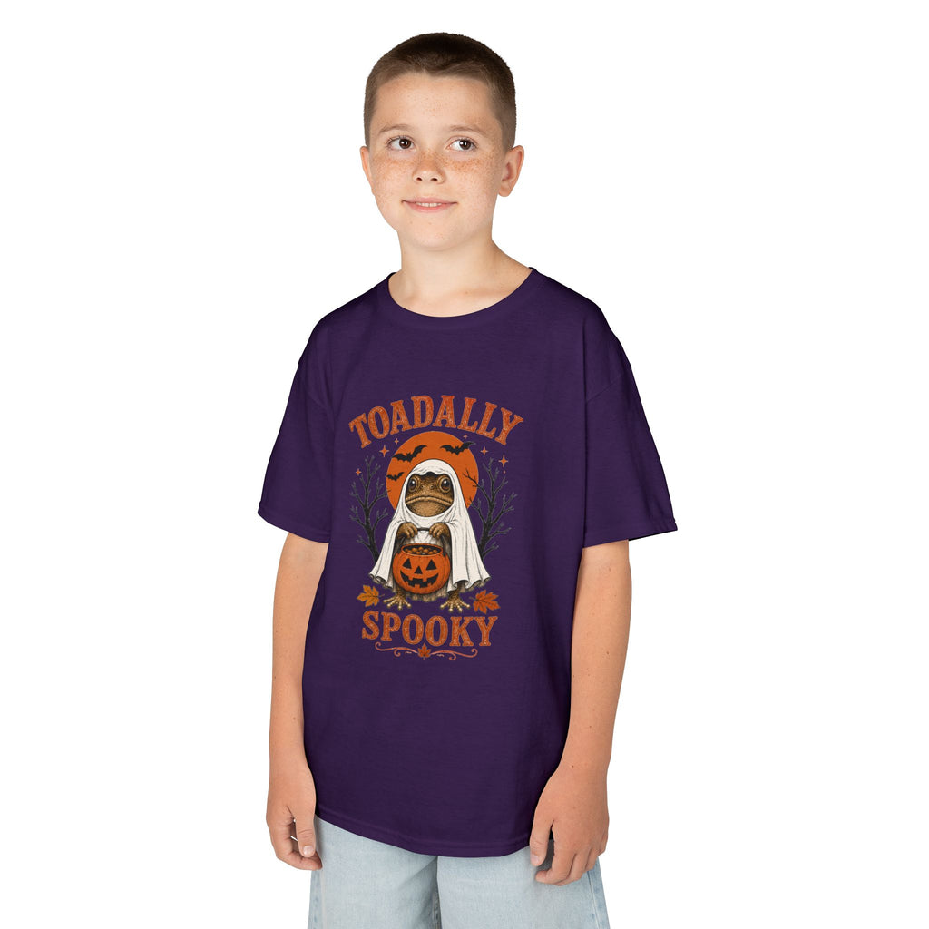 Kids T-Shirt — 'Toadally Spooky' Halloween Toad Costume Tee