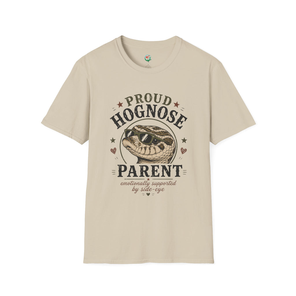 Hognose T-Shirt — "Proud Hognose Parent" Vintage Snake Lover Tee