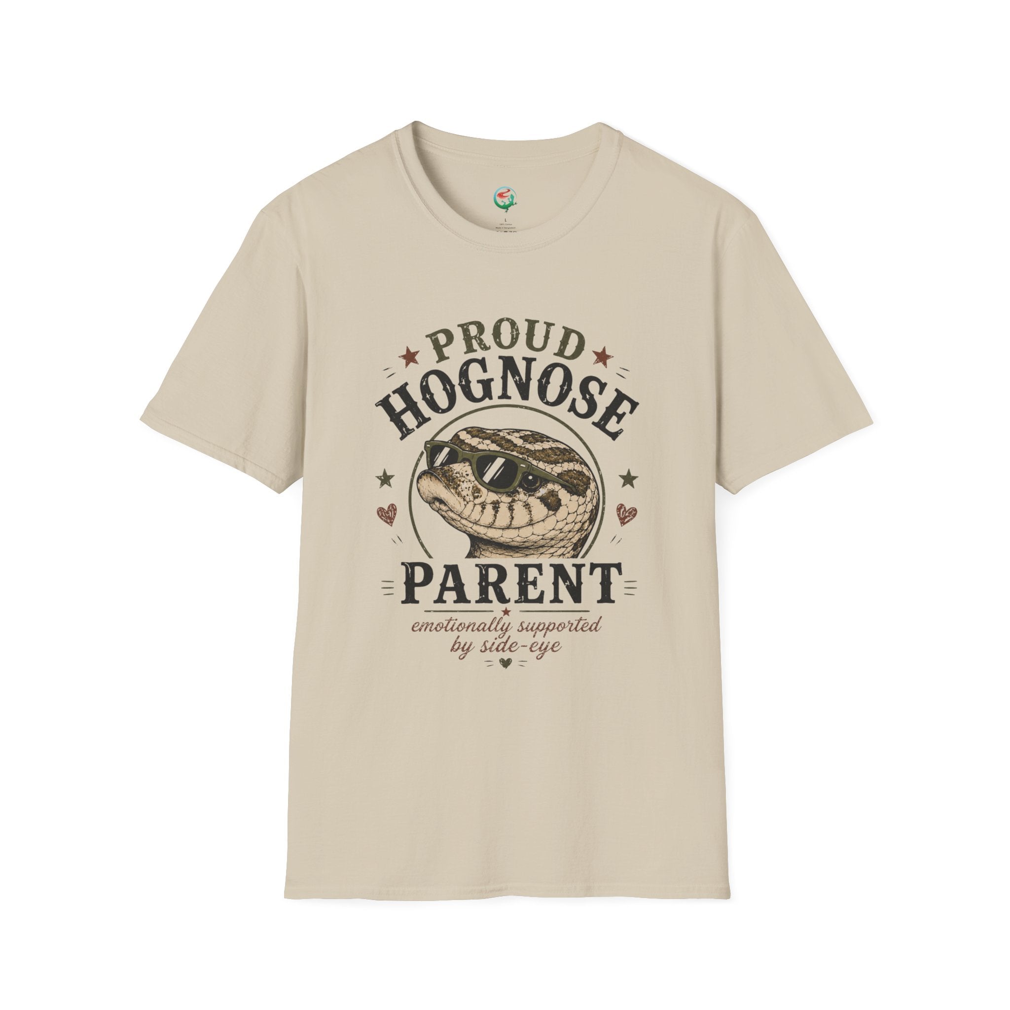 Hognose T-Shirt — "Proud Hognose Parent" Vintage Snake Lover Tee