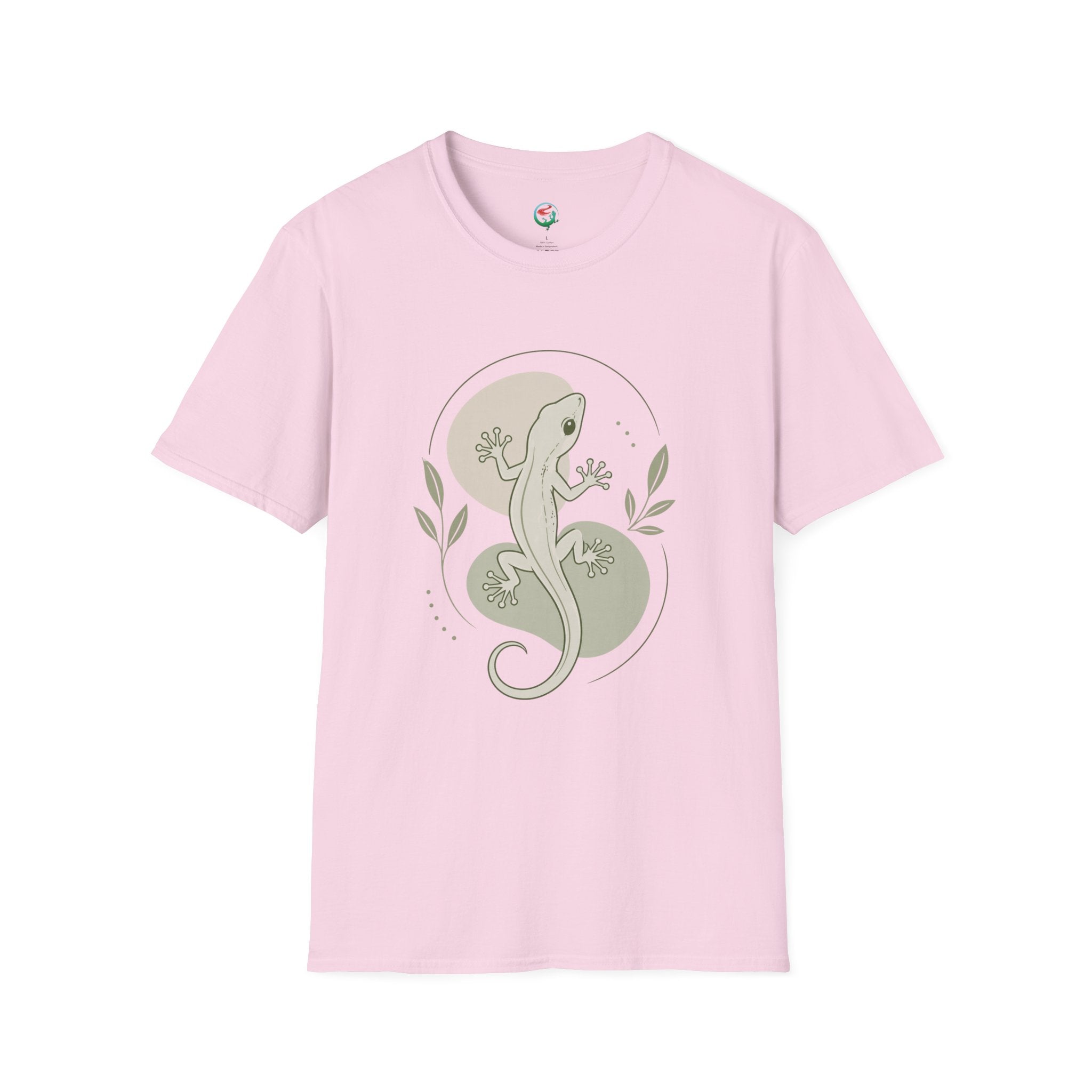 Lizard Graphic T-Shirt — Minimalist Gecko Nature Tee