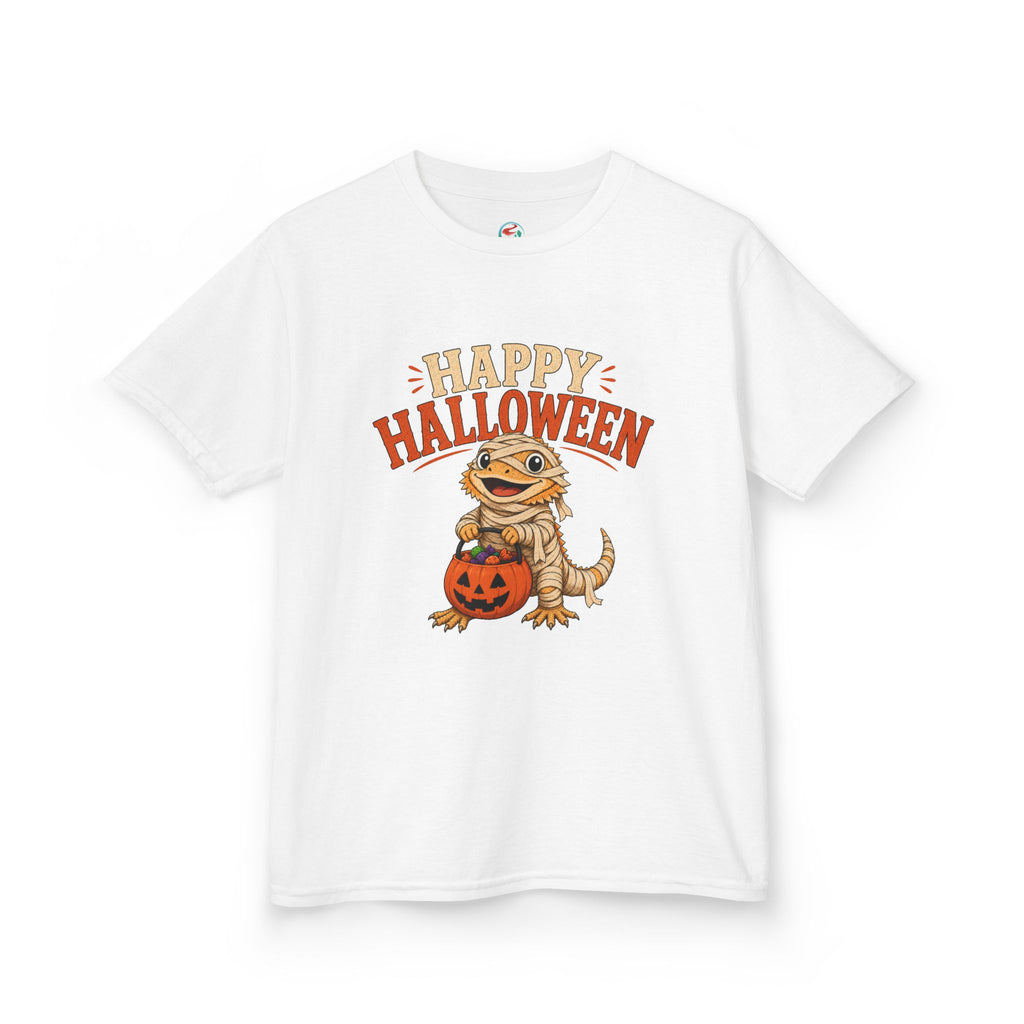 Kids "Happy Halloween" Bearded Dragon T-Shirt