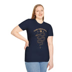 Cosmic Danger Noodle T-Shirt — Vintage Celestial Snake Tee