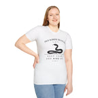 Cold Blooded Collective Snake T-Shirt — "Keep Calm and Hiss On" Graphic Tee