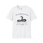 Cold Blooded Collective Snake T-Shirt — "Keep Calm and Hiss On" Graphic Tee