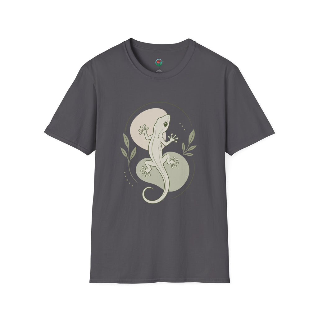 Lizard Graphic T-Shirt — Minimalist Gecko Nature Tee