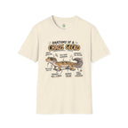 Chaos Gecko Anatomy T-Shirt — Funny Leopard Gecko Pet Owner Tee