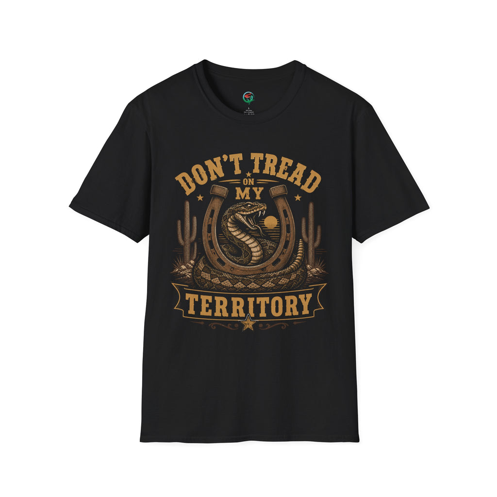 Don't Tread On My Territory T-Shirt — Western Rattlesnake Graphic
