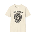 Cold Blooded Collective Skull & Snake T-Shirt — Edgy Gothic Graphic Tee