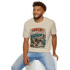 Tiny Dinosaur Energy Bearded Dragon Retro Graphic T-Shirt