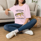 Leopard Gecko Graphic Tee — "I Have No Idea What's Going On" Funny Lizard T-Shirt