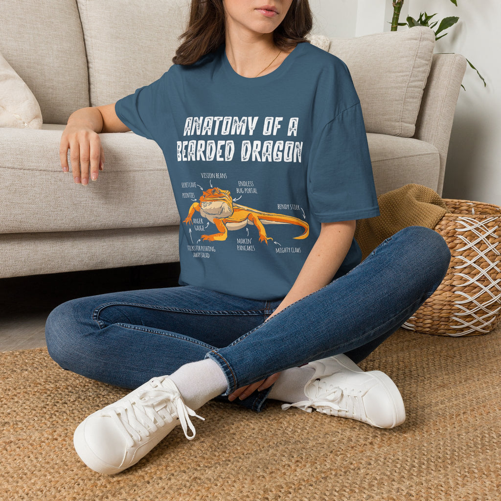 Anatomy of a Bearded Dragon T-Shirt