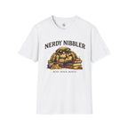 Nerdy Nibbler – Read. Snack. Repeat. Jumping Spider Graphic T-Shirt
