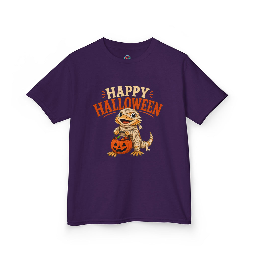 Kids "Happy Halloween" Bearded Dragon T-Shirt