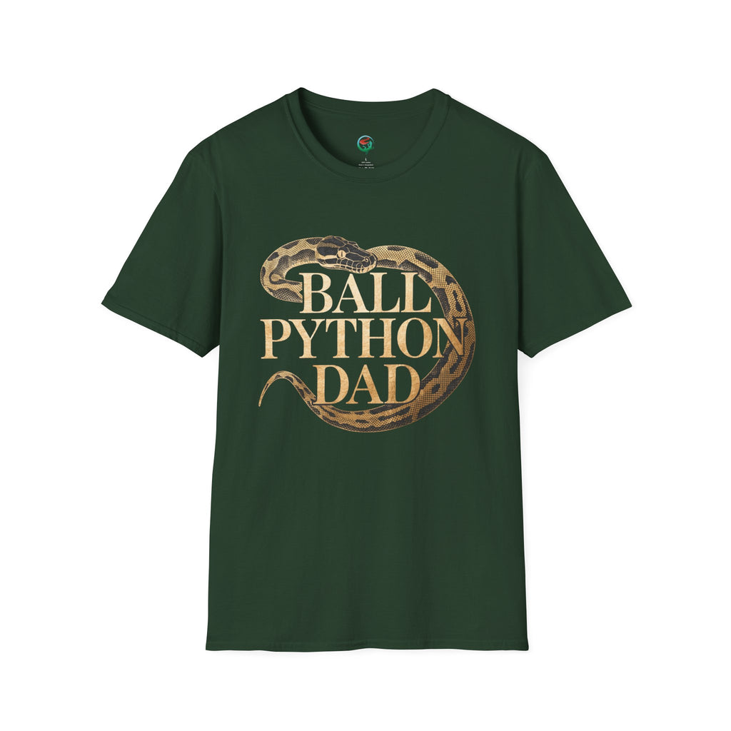 Ball Python Dad T‑Shirt — Vintage Snake Reptile Lover Tee