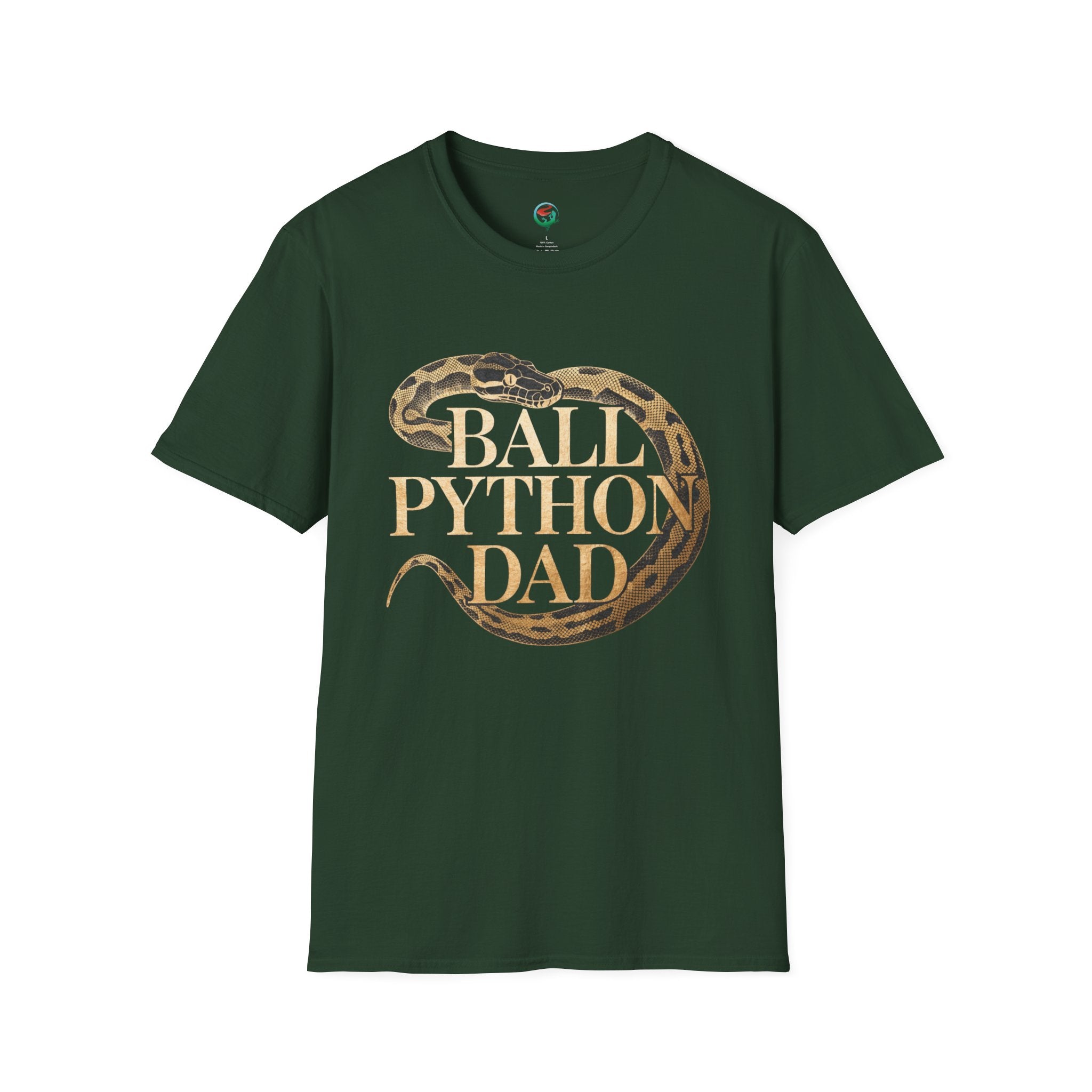 Ball Python Dad T‑Shirt — Vintage Snake Reptile Lover Tee