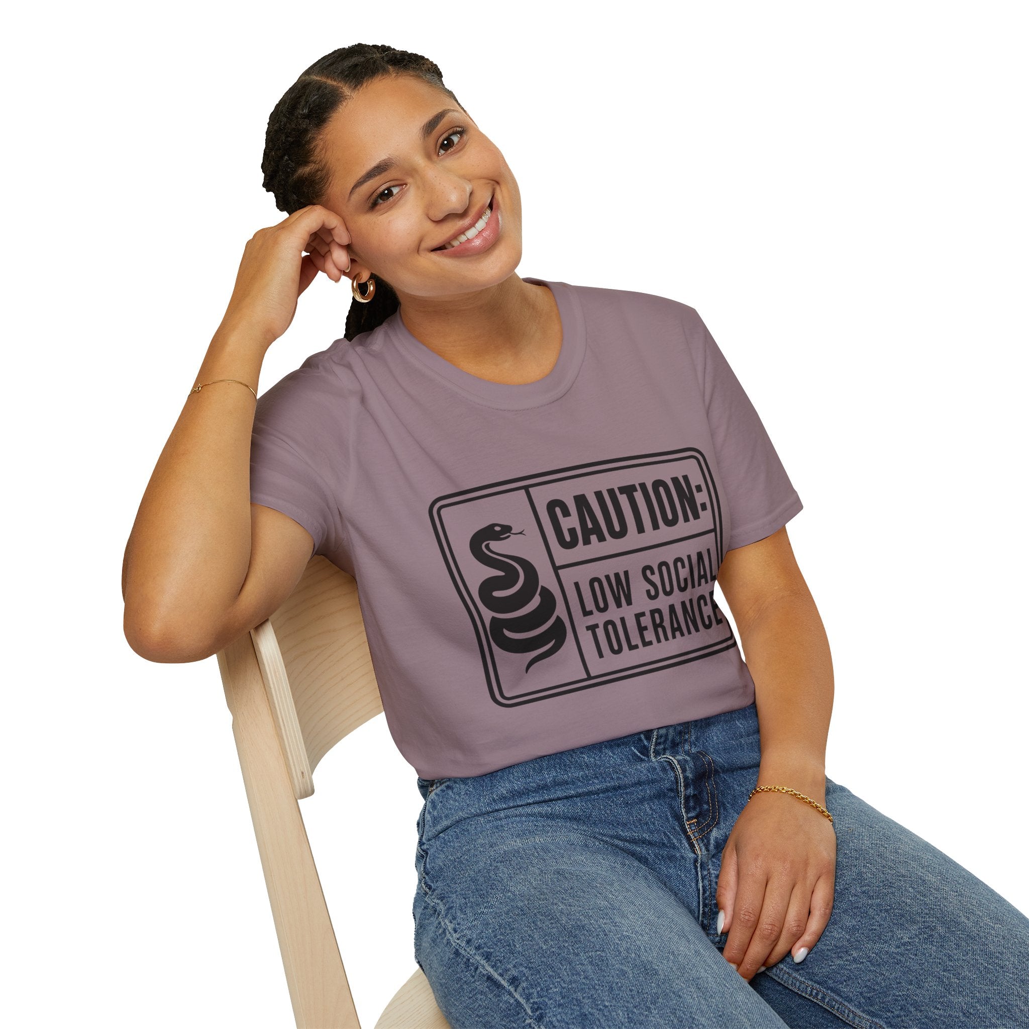 Caution: Low Social Tolerance T-Shirt
