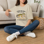 Leopard Gecko Graphic Tee — "I Have No Idea What's Going On" Funny Lizard T-Shirt