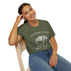 Jumping Spider T‑Shirt — "Cold Blooded Collective: Small But Not Afraid"