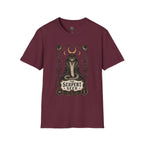 Serpent Seer T-Shirt — Mystical Cobra & Moon Phase Graphic Tee