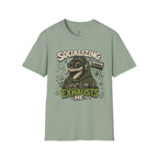 Socializing Exhausts Me T-Shirt — Funny Introvert Graphic Tee